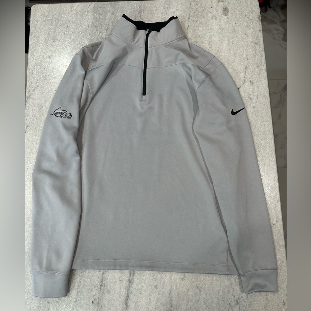 Men’s Golf Nike Quarter Zip Q-Zip Pullover Size Medium Country Club